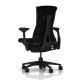 Fauteuil de bureau Embody Herman Miller Graphite / Graphite /Tissu Rhythm Noir