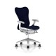 Fauteuil Mirra 2 Herman Miller H-Alloy Studio White / Butterfly Twilight