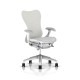 Fauteuil de bureau Mirra 2 Herman Miller H-Alloy Studio White / Butterfly Studio White