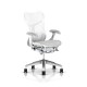 Fauteuil Mirra 2 Herman Miller Alu Semi Poli - White / Triflex Studio White