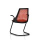 Sayl Side Chair Herman Miller Noir / Dossier Suspension Red / Assise Tissu Panama