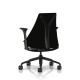 Fauteuil de bureau Sayl Herman Miller Noir / Dossier Et Assise Tissu Noir Havana