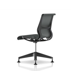 Siège Setu Herman Miller Graphite / Structure Slate Grey / Lyris Slate Grey