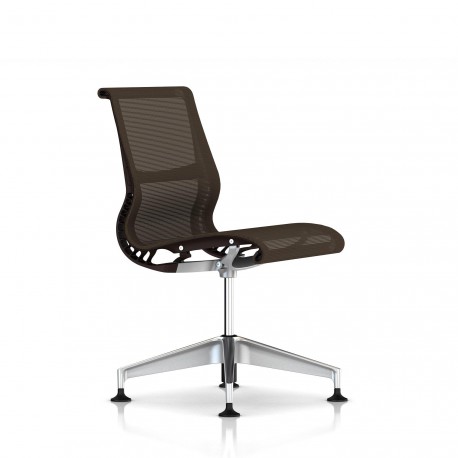 Siège Setu Herman Miller Alu Semi Poli / Structure Java / Lyris Java