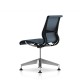 Siège Setu Herman Miller Alu Semi Poli / Structure Graphite / Lyris Berry Blue