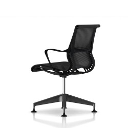Fauteuil Setu Herman Miller Graphite / Structure Graphite / Lyris Graphite