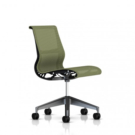 Siege Setu Herman Miller Graphite / Structure Graphite / Lyris Chartreuse