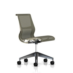 Chaise de réunion Setu Herman Miller Graphite / Structure Chino / Lyris Chino