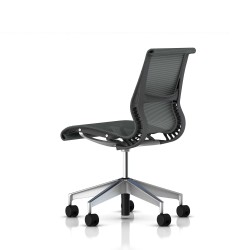 Siege Setu Herman Miller Alu Semi Poli / Structure Slate Grey / Lyris Slate Grey