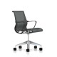 Chaise de réunion Setu Herman Miller H-Alloy / Structure Slate Grey / Lyris Slate Grey