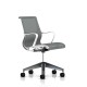 Fauteuil Setu Herman Miller Graphite / Structure Studio White / Lyris Alpine