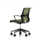 Fauteuil Setu Herman Miller Graphite / Structure Graphite / Lyris Chartreuse