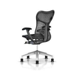 Fauteuil Mirra 2 Herman Miller H-Alloy Graphite / Triflex Graphite