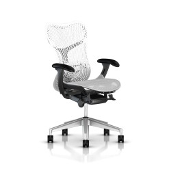 Fauteuil Mirra 2 Herman Miller H-Alloy Graphite / Triflex Studio White