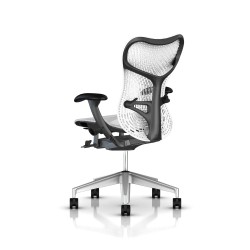 Fauteuil Mirra 2 Herman Miller H-Alloy Graphite / Triflex Studio White