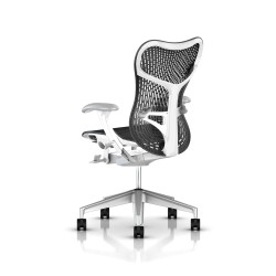 Fauteuil Mirra 2 Herman Miller H-Alloy Studio White / Triflex Graphite