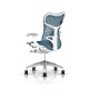 Fauteuil de bureau Mirra 2 Herman Miller H-Alloy Studio White / Triflex Dark Turquoise