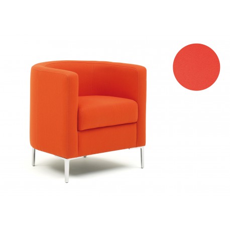 Fauteuil Oasis Tub - Tissu orange