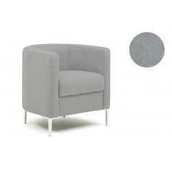 Fauteuil Oasis Tub - Tissu gris clair