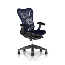 Fauteuil de bureau Mirra 2 Herman Miller Graphite / Triflex Twilight