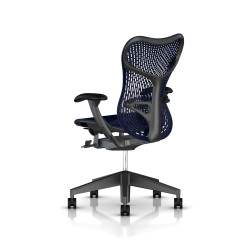 Fauteuil de bureau Mirra 2 Herman Miller Graphite / Triflex Twilight