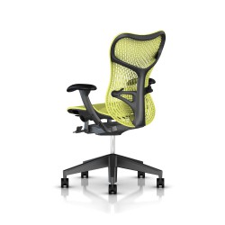 Fauteuil Mirra 2 Herman Miller Graphite / Triflex Lime Green