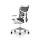 Fauteuil Mirra 2 Herman Miller Fog Studio White / Triflex Graphite