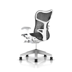 Fauteuil de bureau Mirra 2 Herman Miller Fog Studio White / Triflex Graphite