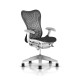 Fauteuil Mirra 2 Herman Miller Fog Studio White / Triflex Graphite