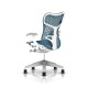 Fauteuil de bureau Mirra 2 Herman Miller Fog Studio White / Triflex Dark Turquoise