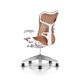 Fauteuil Mirra 2 Herman Miller Fog Studio White / Triflex Urban Orange