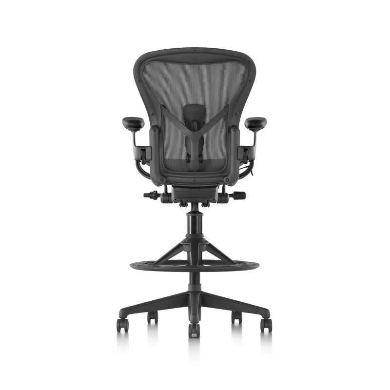 Aeron Stool - Graphite - Siège haut - Herman Miller