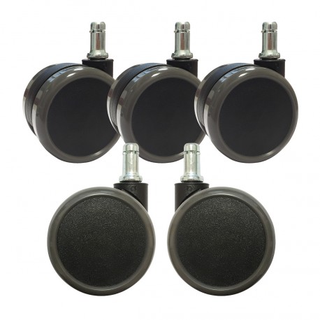 Roulettes C7 sols durs ø65mm