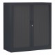 Armoire basse métallique - H100 x L120 x P43 cm