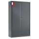 Armoire haute métallique à rideaux