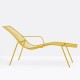 Nolita 3654 Pedrali - Chaise longue en acier