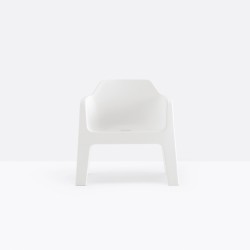 Plus 631 Pedrali - Fauteuil design bas en polypropylène