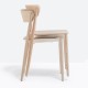 Nemea 2820 Pedrali - Chaise d'intérieur design en bois