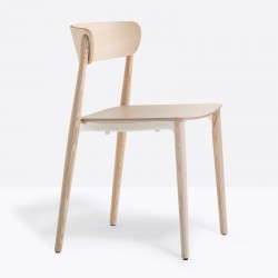 Nemea 2820 Pedrali - Chaise d'intérieur design en bois