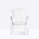 Pasha 660 Pedrali - Fauteuil en polycarbonate transparent