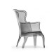 Pasha 660 Pedrali - Fauteuil en polycarbonate transparent