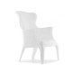 Pasha 660 Pedrali - Fauteuil en polycarbonate transparent