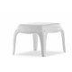 Pasha 661 Pedrali - Pouf en polycarbonate transparent