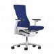 FAUTEUIL DE BUREAU EMBODY HERMAN MILLER BLANC / TITANIUM / BERRY BLUE