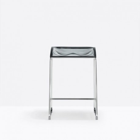 Arod 500 Pedrali - Tabouret de bar design avec structure chromée