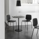 Babila 2730 Pedrali - Chaise d'intérieur pieds en acier