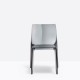 Blitz 640 Pedrali - Chaise en polycarbonate transparente sans accoudoirs
