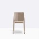 Blitz 640 Pedrali - Chaise en polycarbonate transparente sans accoudoirs