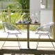 Gliss 921 Pedrali - Chaise lounge design en polycarbonate transparente