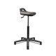 Tabouret AP4C assise polyuréthane - vérin haut - patins